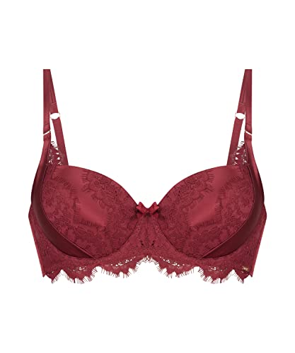 Hunkemöller Vorgeformter Bügel-BH Hannako - Cabernet - 70D von HUNKEMÖLLER