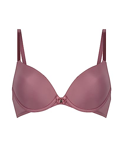 Hunkemöller Vorgeformter Bügel-BH Plunge - Grape Nectar - 75C von HUNKEMÖLLER