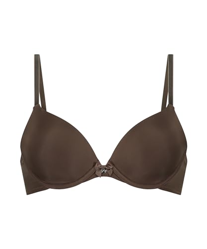 Hunkemöller Vorgeformter Bügel-BH Plunge - Hot Fudge - 75B von HUNKEMÖLLER