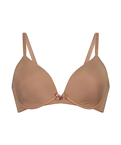 Hunkemöller Vorgeformter Bügel-BH Plunge - Mocha Mousse - 75D von HUNKEMÖLLER