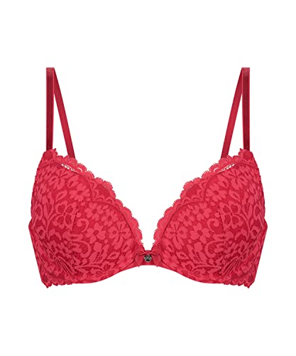 Hunkemöller Vorgeformter Push-up Bügel-BH Rose - Tango red - 70D von HUNKEMÖLLER