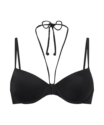 Hunkemöller Vorgeformtes Bügel-Bikinioberteil Luxe - Nero - 75C von HUNKEMÖLLER