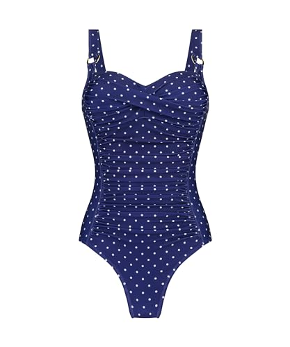 Hunkemöller Badeanzug Shaping Ocean - Navy - 40 von HUNKEMÖLLER