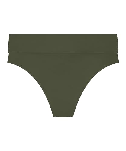 Hunkemöller Bikini Slip Rio Luxe - Green - L von HUNKEMÖLLER