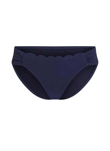 Hunkemöller Bikini Slip Rio Scallop - Evening Blue - S von HUNKEMÖLLER