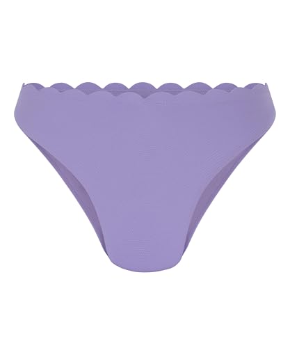 Hunkemöller Bikini Slip Rio Scallop - HKM Purple - XL von HUNKEMÖLLER
