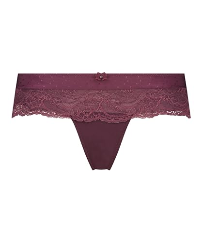 Hunkemöller Boxerstring Sophie - Italian Plum - S von HUNKEMÖLLER