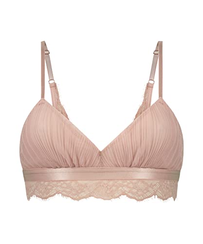 Hunkemöller Bralette Elissa - Pale Mauve - M von HUNKEMÖLLER