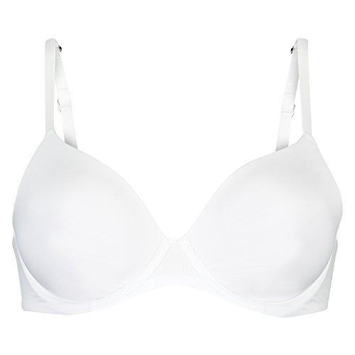 Hunkemöller Damen Vorgeformter Bügel-BH Super soft A85, White von HUNKEMÖLLER