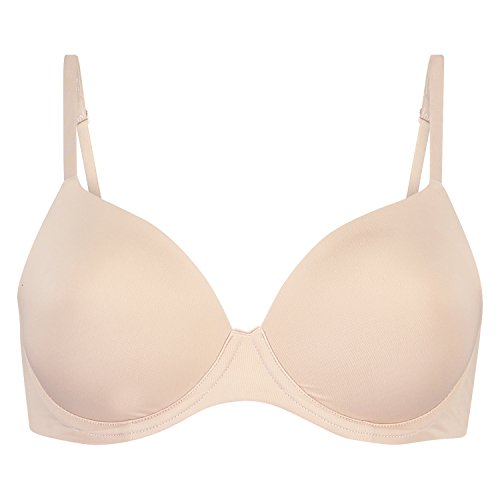 Hunkemöller Damen Vorgeformter Bügel-BH Super soft C75,Tan, Tan von HUNKEMÖLLER