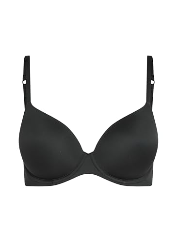 Hunkemöller Damen Vorgeformter Bügel-BH Super soft F75, Black von HUNKEMÖLLER