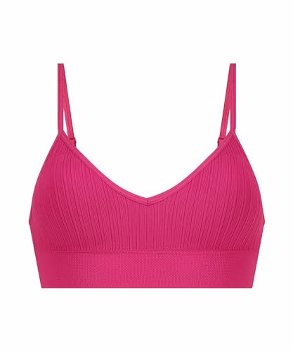 Hunkemöller Dianne Triangel Bralette - Festival Fuchsia - XS von HUNKEMÖLLER