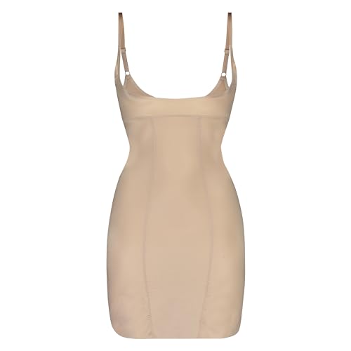 Hunkemöller Formendes Scuba Kleid - Rugby tan - XL von HUNKEMÖLLER