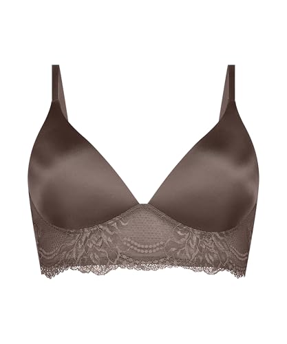 Hunkemöller Gepolsterter BH ohne Bügel Leonie - Peppercorn - 75E von HUNKEMÖLLER
