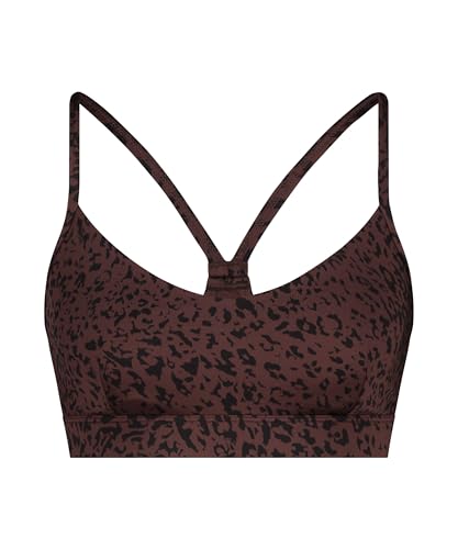 Hunkemöller HKMX Sport-BH Level 1 - Chocolate Fondant - L von HUNKEMÖLLER