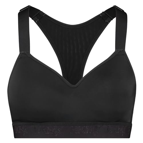 Hunkemöller HKMX Sport-BH The All Star Level 2 - Black - 85D von HUNKEMÖLLER