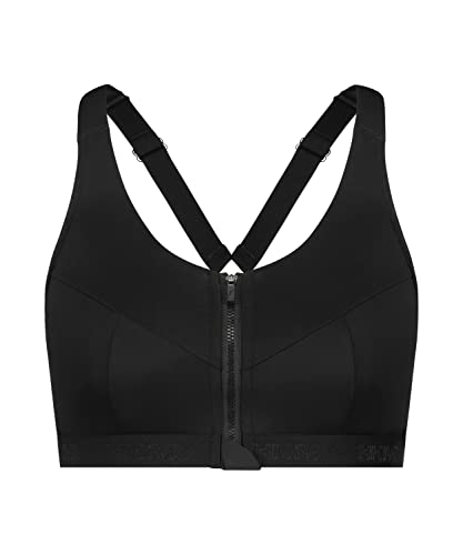 Hunkemöller HKMX Sport-BH The Pro Level 3 - Black - 90D von HUNKEMÖLLER