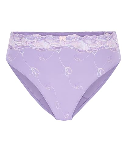 Hunkemöller Hochgeschnittener Slip Diva - Crocus Petal - L von HUNKEMÖLLER