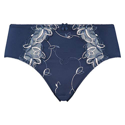Hunkemöller Hochgeschnittener Slip Diva - Medieval Blue - S von HUNKEMÖLLER