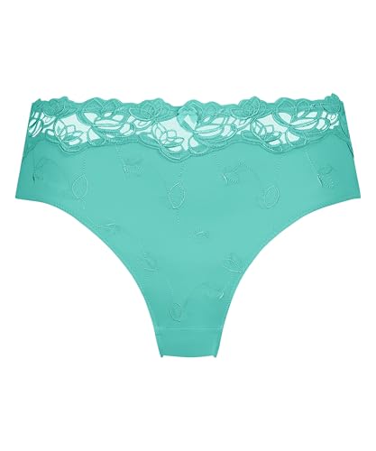 Hunkemöller Hochgeschnittener Slip Diva - Pool Blue - L von HUNKEMÖLLER
