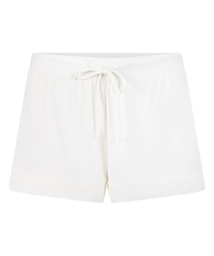 Hunkemöller Jersey-Shorts Essential - Whisper White - S von HUNKEMÖLLER