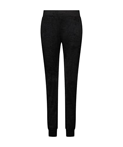 Hunkemöller Jogginghose Velours - Black - L von HUNKEMÖLLER