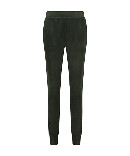 Hunkemöller Jogginghose Velours - Kombu Green - S von HUNKEMÖLLER