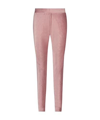 Hunkemöller Jogginghose Velours Rib - Nostalgia Rose - 2XS von HUNKEMÖLLER