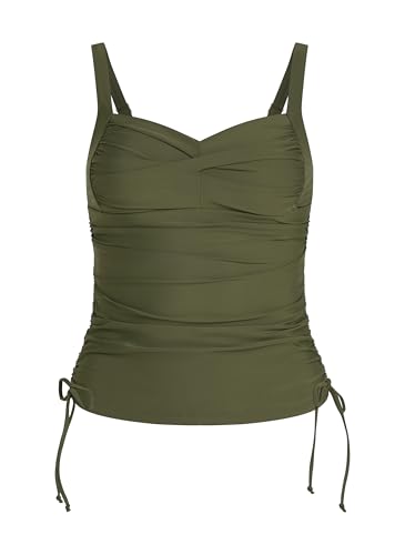 Hunkemöller Luna Shaping Tankini - deep Depths - XS von HUNKEMÖLLER