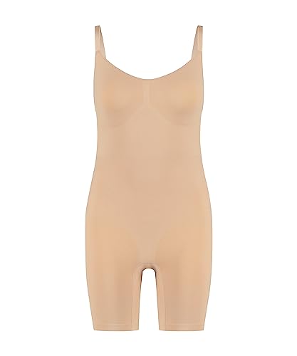 Hunkemöller Nahtlos betonender Bodysuit mit hohem Beinausschnitt - rugby tan - XL von HUNKEMÖLLER
