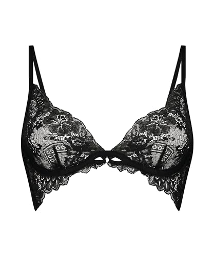 Hunkemöller Nicht-Vorgeformter Bügel-BH Josefina - Caviar - 85D von HUNKEMÖLLER