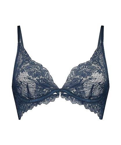 Hunkemöller Nicht-Vorgeformter Bügel-BH Josefina - Dark Denim - 70C von HUNKEMÖLLER