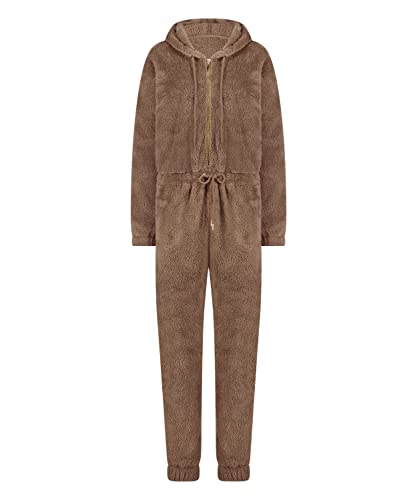 Hunkemöller Onesie aus Fleece - Cinder - M von HUNKEMÖLLER