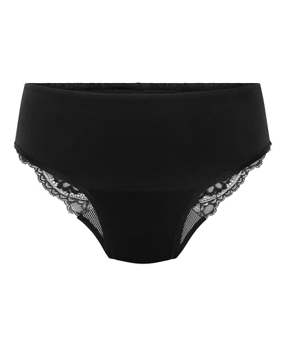 Hunkemöller Periodenunterwäsche - Caviar - L von HUNKEMÖLLER