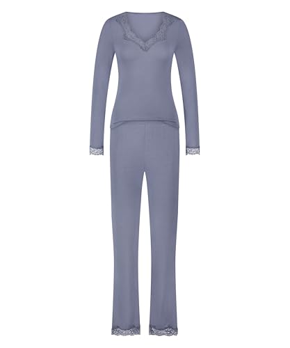 Hunkemöller Pyjama-Set - Grisaille - XL von HUNKEMÖLLER