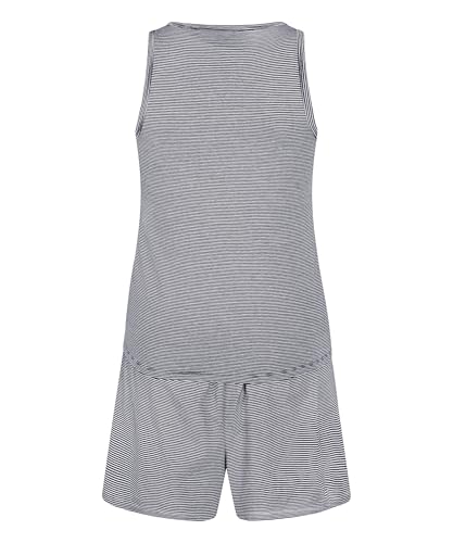 Hunkemöller Pyjama-Set mit Singlet aus Jersey - Peacoat - L von HUNKEMÖLLER