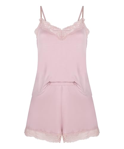 Hunkemöller Pyjamaset - pink - XS von HUNKEMÖLLER