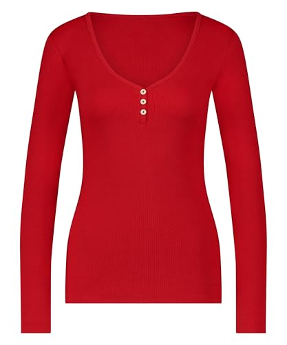 Hunkemöller Pyjamatop - Salsa - M von HUNKEMÖLLER