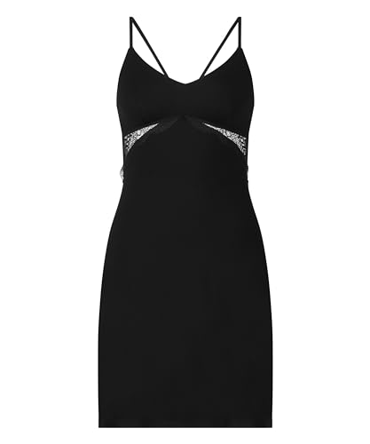 Hunkemöller Slipdress Jersey - Black - M von HUNKEMÖLLER