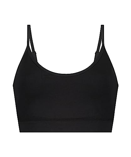 Hunkemöller ﻿Strappy Bralette - Caviar - S von HUNKEMÖLLER