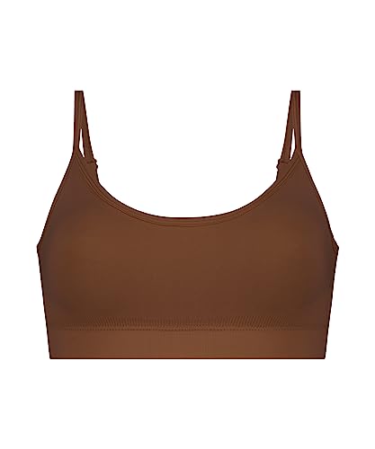 Hunkemöller ﻿Strappy Bralette - Dark Berry - S von HUNKEMÖLLER