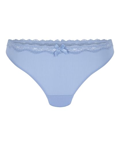 Hunkemöller String Lola - Bel air Blue - L von HUNKEMÖLLER