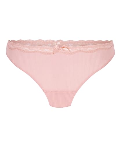 Hunkemöller String Lola - Silver pink - M von HUNKEMÖLLER