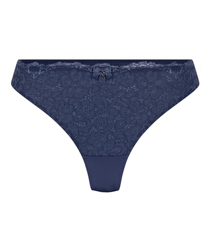 Hunkemöller String Marine - Blue Indigo - L von HUNKEMÖLLER