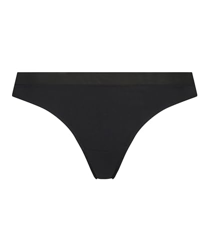 Hunkemöller String Mesh - Caviar - XS von HUNKEMÖLLER