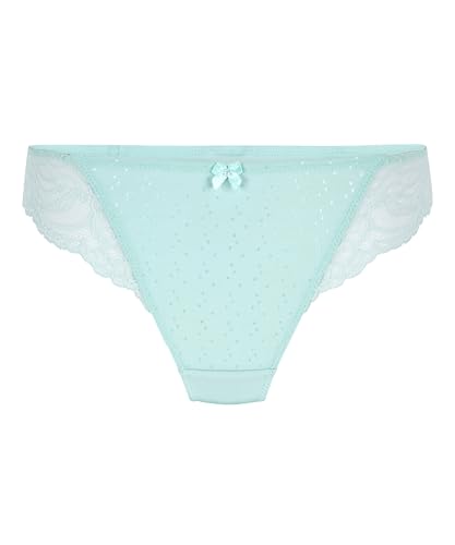 Hunkemöller String Sophie - Eggshell Blue - M von HUNKEMÖLLER
