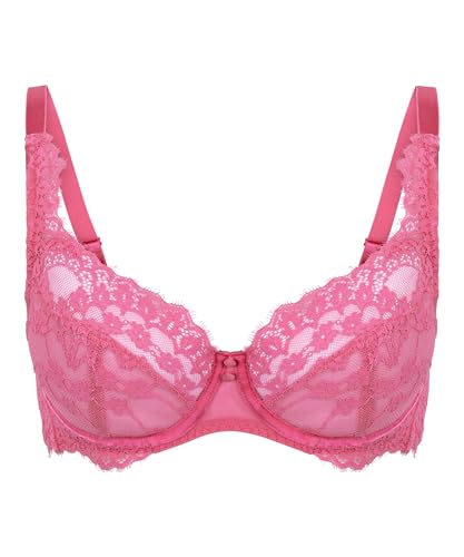 Hunkemöller Unwattierter Bügel-BH Daisy - Sangria Sunset - 90D von HUNKEMÖLLER