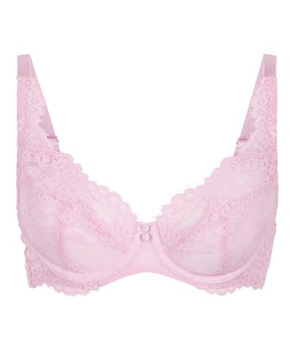 Hunkemöller Unwattierter Bügel-BH Daisy - pink Lady - 85F von HUNKEMÖLLER