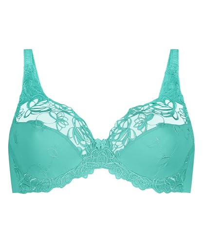 Hunkemöller Unwattierter Bügel-BH Diva - Pool Blue - 90F von HUNKEMÖLLER