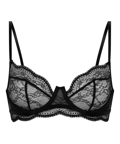 Hunkemöller Unwattierter Bügel-BH Isabelle - Caviar - 70E Hunkemöller Unwattierter Bügel-BH Isabelle - Caviar - 70E von HUNKEMÖLLER